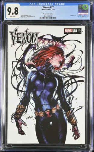 Venom #27 CGC 9.8 NM/MINT LOBOS Variant Syndicate Edition Cover Black Widow