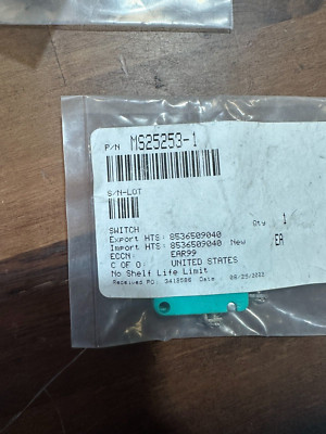 Switch P/N MS25253-1 | eBay