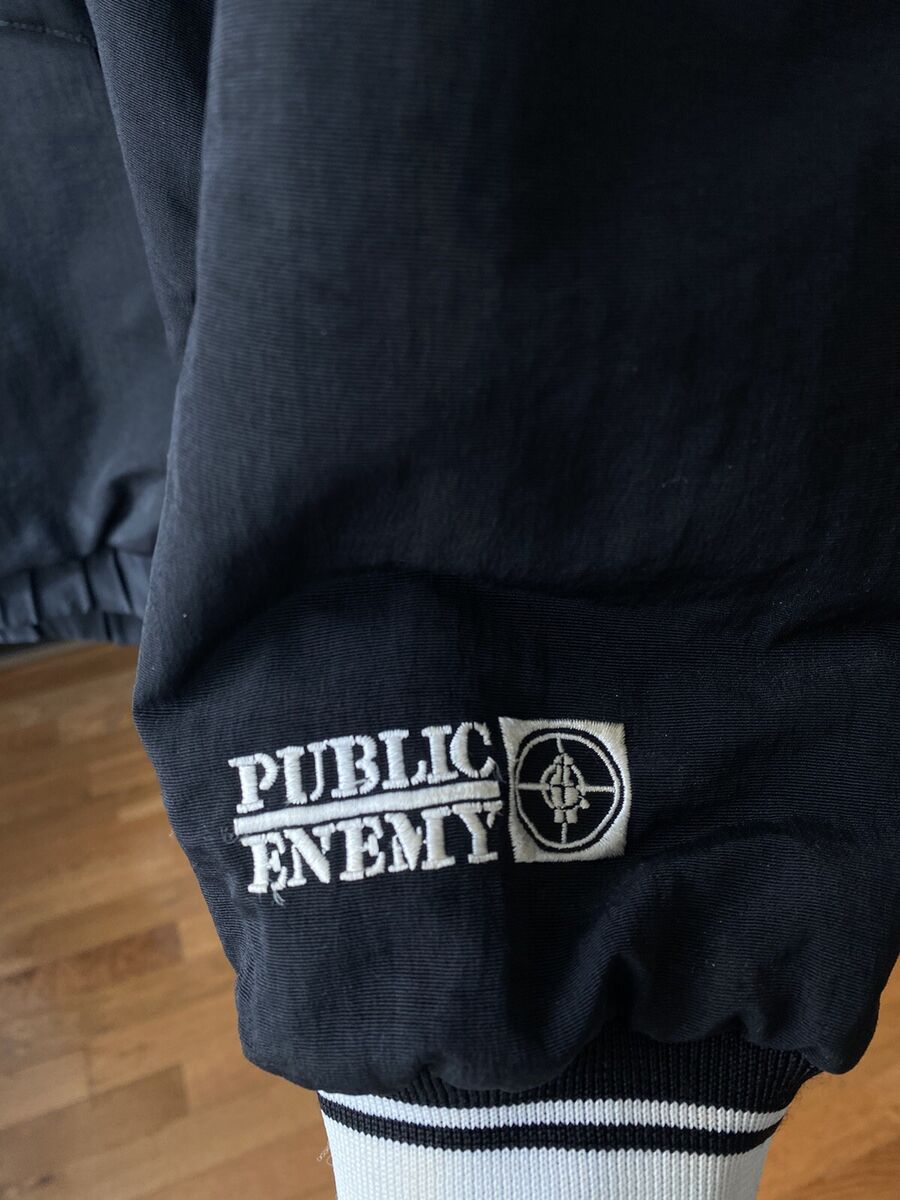 2006 Supreme x Public Enemy Starter Jacket Size Large Black 2006 Supreme x Public Enemy Starter Jacket Size Large Black