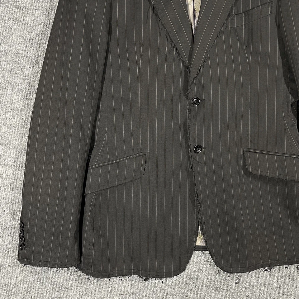 Jaqueta Blazer Dolce Gabbana Masculina Tamanho 40 Desgastada Ittierre Spa Pavão - Imagem 3 de 4