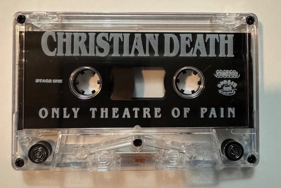 Christian Death Only Theatre Of Pain Goth Cassette Tape 2013 Burger Records Foto 3 de 4