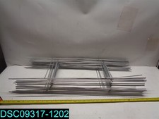 Qty 25 Sturdy Metal H Frame Wire Step Stakes 10 x 30 inch Stakes Only 