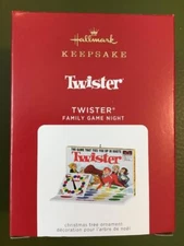 Hallmark Keepsake Ornament 2021 Twister 8th Family game night series hasbro new