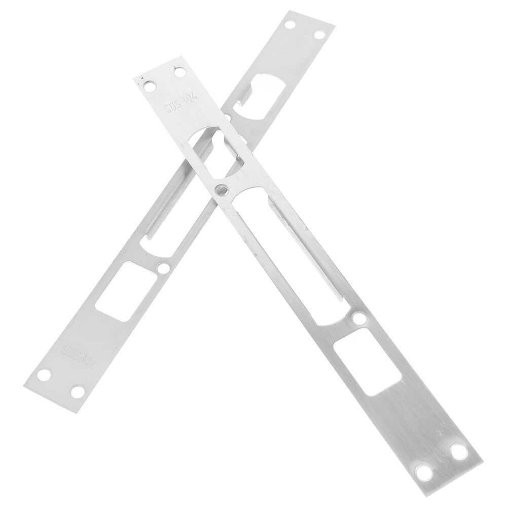 18 Pcs Door Frame Buckle Stainless Steel Hole Filler Plate Repair Kit