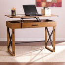 Brown Lift-Top Laptop Computer Writing De…