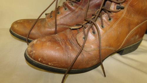 ARIAT WOMEN BOOTS LEATHER Size 10B DISTRESSED - Picture 6 of 8
