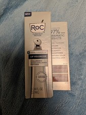 RoC Derm Correxion Lip Volumizer Hyaluronic Acid Collagen Clear Gloss 0.34oz