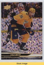 2024-25 Upper Deck Series 2 Rainbow Speckled Foil Cole Smith #345 READ 1e7g