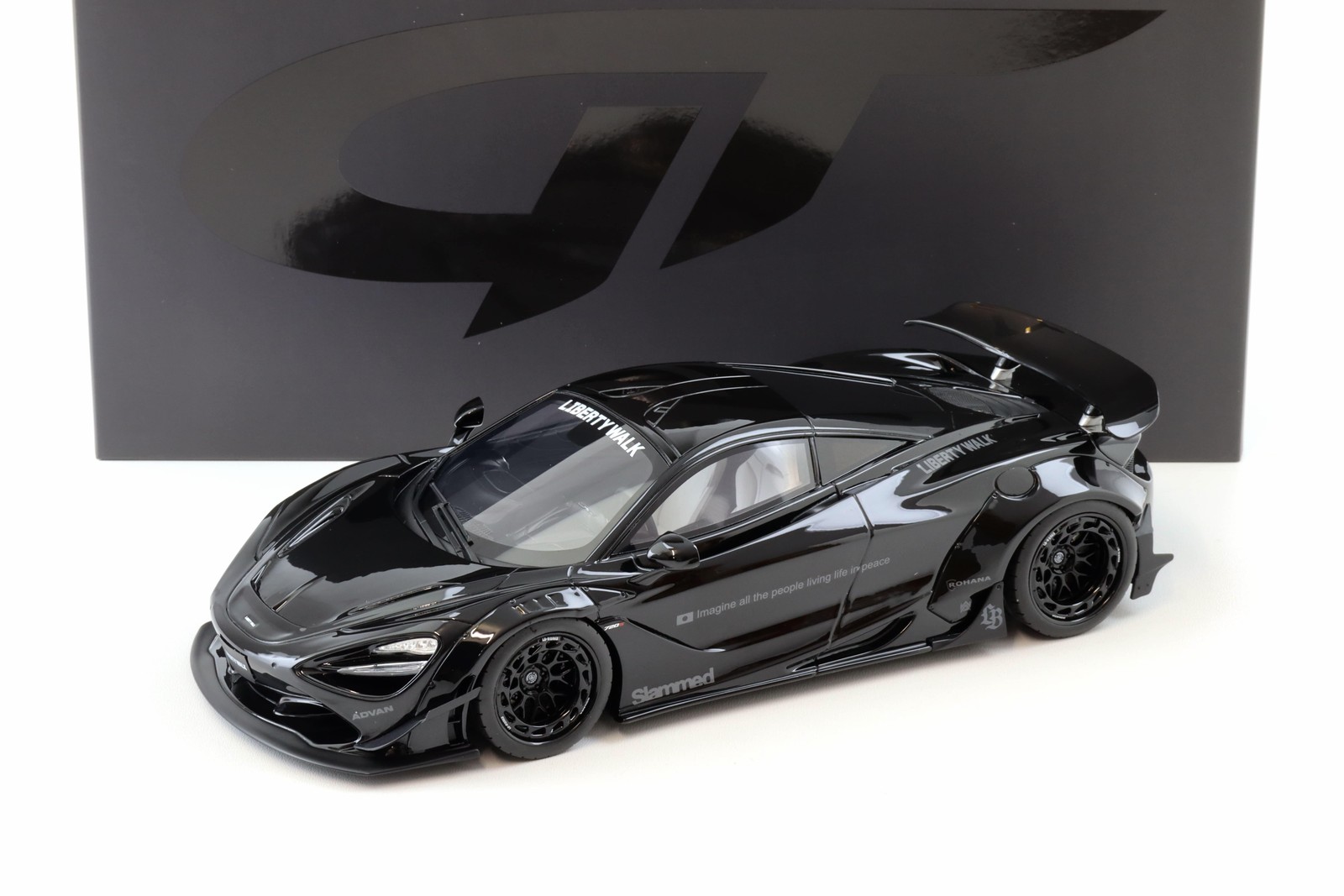 1:18 GT Spirit GT516 LB WORKS McLaren 720S Coupe Liberty Walk Black 2023