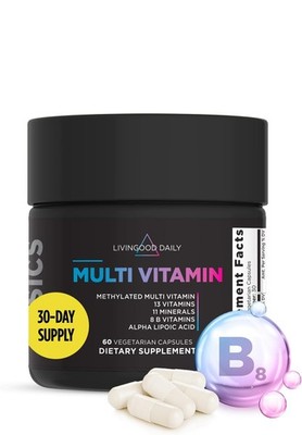 Methylated Multivitamin for Women and Men, Multi Vitamin Supplement with Alph...