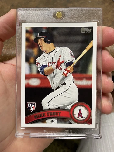 Mike Trout 2011 Topps Update Series #US175 Rookie RC Raw