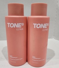 2pk TONE Pink Grapefruit Hydrating Body Wash Citrus 16 fl oz