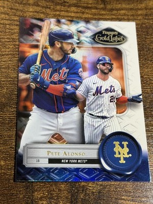 PETE ALONSO 2022 Topps Gold Label Class 3 #56 White Foil