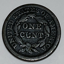 1844 Year Braided Hair Large Cents (1839-1857) for sale | eBay