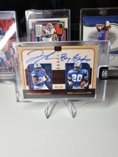 2024 Panini One Jahmyr Gibbs Barry Sanders dual on-card autos /25 Det Lions