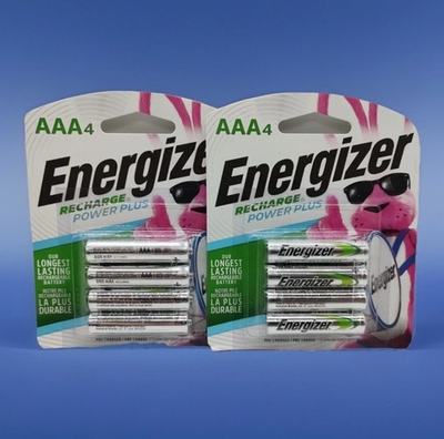 #ad 2 Pack Energizer 800mAh Recharge Power Plus AAA Batteries 4 X2 Rechargeable $21.99