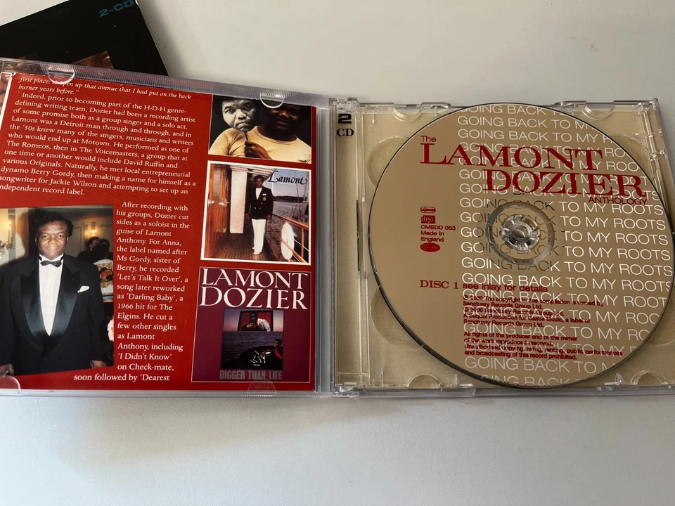 Lamont Dozier – Going Back To My Roots - The Anthology - 2 CD´s © 2000 - Bild 2 von 3