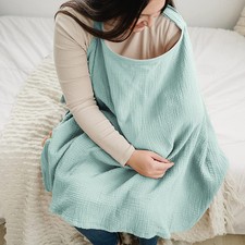 Outdoor Muslin Nursing Cover Cloth Breathable For Breastfeeding Anti-Exposure