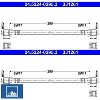 2X Bremsschlauch ATE 24.5224-0295.3 2 BremsschläUche Rechts Links Vorne