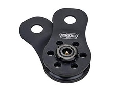 Winch Snatch Block 22000lbs10t Max Load Heavy Duty Rope Black