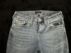 True Religion Women's Light Blue Flared Denim Jeans Logo Mid Rise Size 29  — photo 7