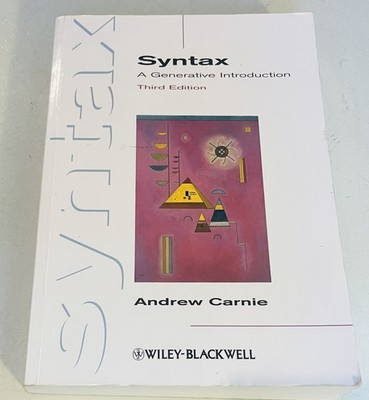 Syntax 3 E (Introducing Linguistics)
