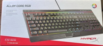 HyperX Alloy Core HX-KB5ME2 Wired USB Gaming Membrane Keyboard with RGB Lighting