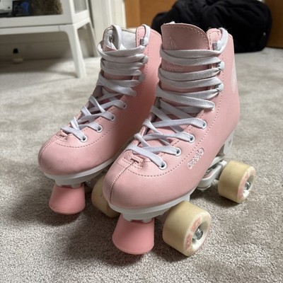 Oxelo Decathlon Rollschuhe UK Größe 1 EU33 - Pink - Top Zustand
