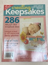 Creating Keepsakes Magazine Scrapbooks Mar Apr 2012 Baby BFFs Family Photos Tips