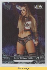 2023 Upper Deck AEW All Elite Wrestling Pyro Dr Britt Baker #33 READ d9r