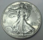 1933 S * SILVER WALKING LIBERTY HALF DOLLAR * As Seen *USA Only Please FREE SHIP
