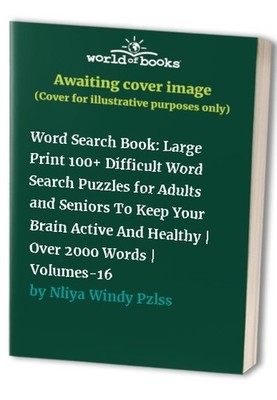 Word Search Book: Large Print 100+ ..., Nliya Windy Pzl