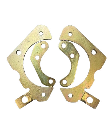 Front Disc Brake Caliper Bracket Upgrade Set 1955-1958 Chevy Impala Calipers