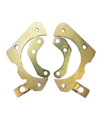 Frt Disc Brake Caliper Bracket Upgrade Set 1955-1958 Chevy Impala Large Calipers