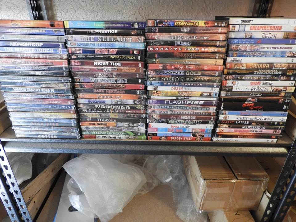50 Wholesale lot dvd movies assorted bulk - FREE SHIPPING -  Get FREE DVDS - Image 2 of 4