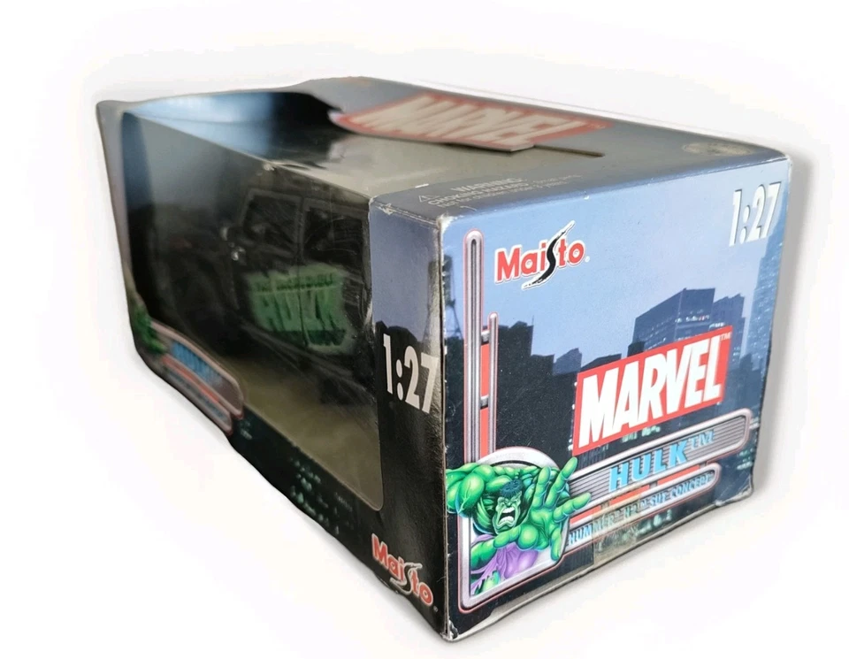 El Increíble Hulk Maisto Hummer año 2003 Navidad  Foto 4 de 4