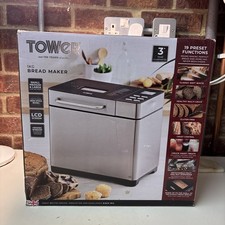 Tower 1KG Bread Maker LCD Screen T11005 Brand  New  (Original Price 150)