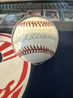 Ted Williams Signed Baseball No COA Was Grandfathers Comes W New Case