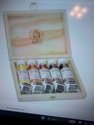 Schmincke Horadam Watercolor Volcano Supergranulation Set of 5, 15ml Tubes 74868