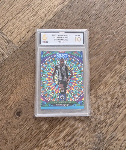 Alexander Isak MGC 10 Case Hit Select Stained Glass 2024-25 Newcastle Utd Panini