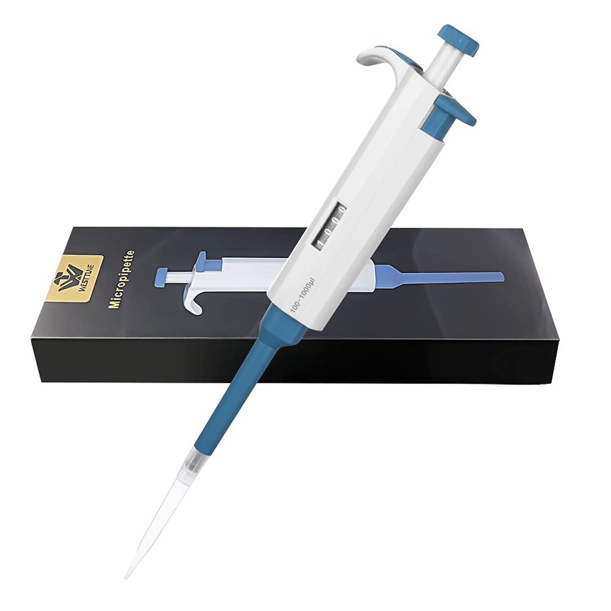 FOUR ES SCIENTIFIC 1-10ML Single-Channel Pipettor Adjustable Variable Volume Micropipette High Accurate Pipettor For Laboratory
