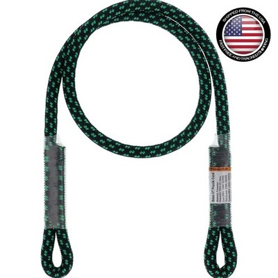 High Tenacity 8mm Prusik Cord - Lightweight Sewn Eye 30''/45'' - 6500Lbs Capacity