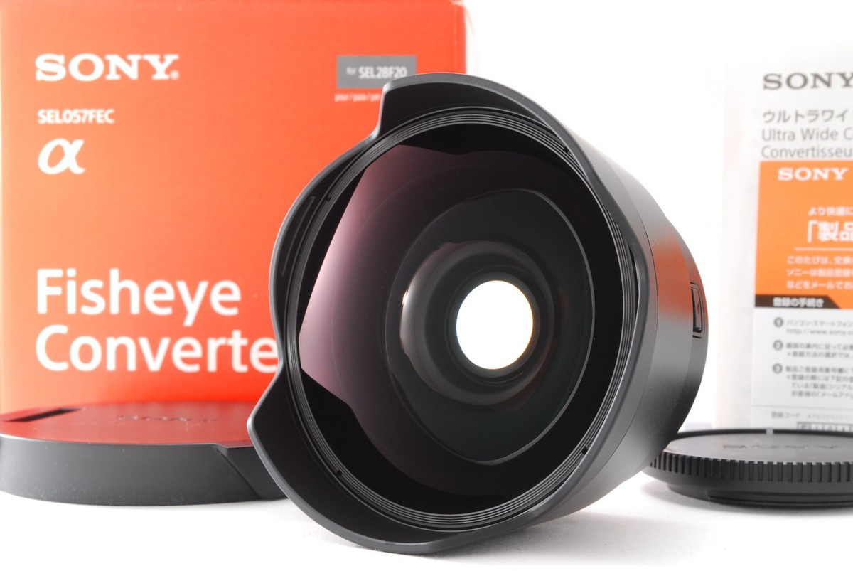 A- Mint] SONY SEL057FEC Fisheye Converter for SEL28F20 FE