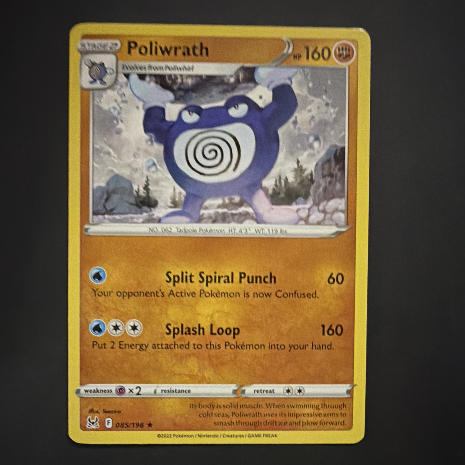 Pokemon TCG Poliwrath 024/165 Expedition Base Set Holo Rare 100 HP English