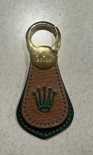 Rolex Vintage Coronet Leather Keychain 1990s
