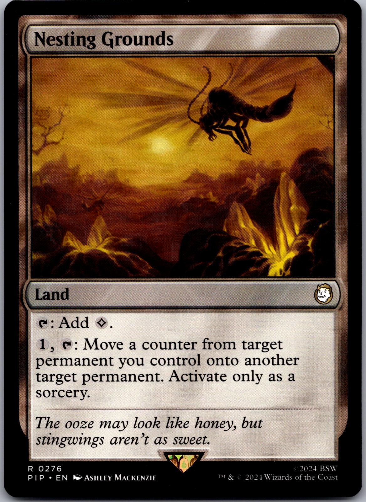 Nesting Grounds 276 Rare Universes Beyond: Fallout Magic: The Gathering NM