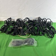 Lot of 14 3-Prong Power Cables 2’ - 5’ PC, Printer Power Cord