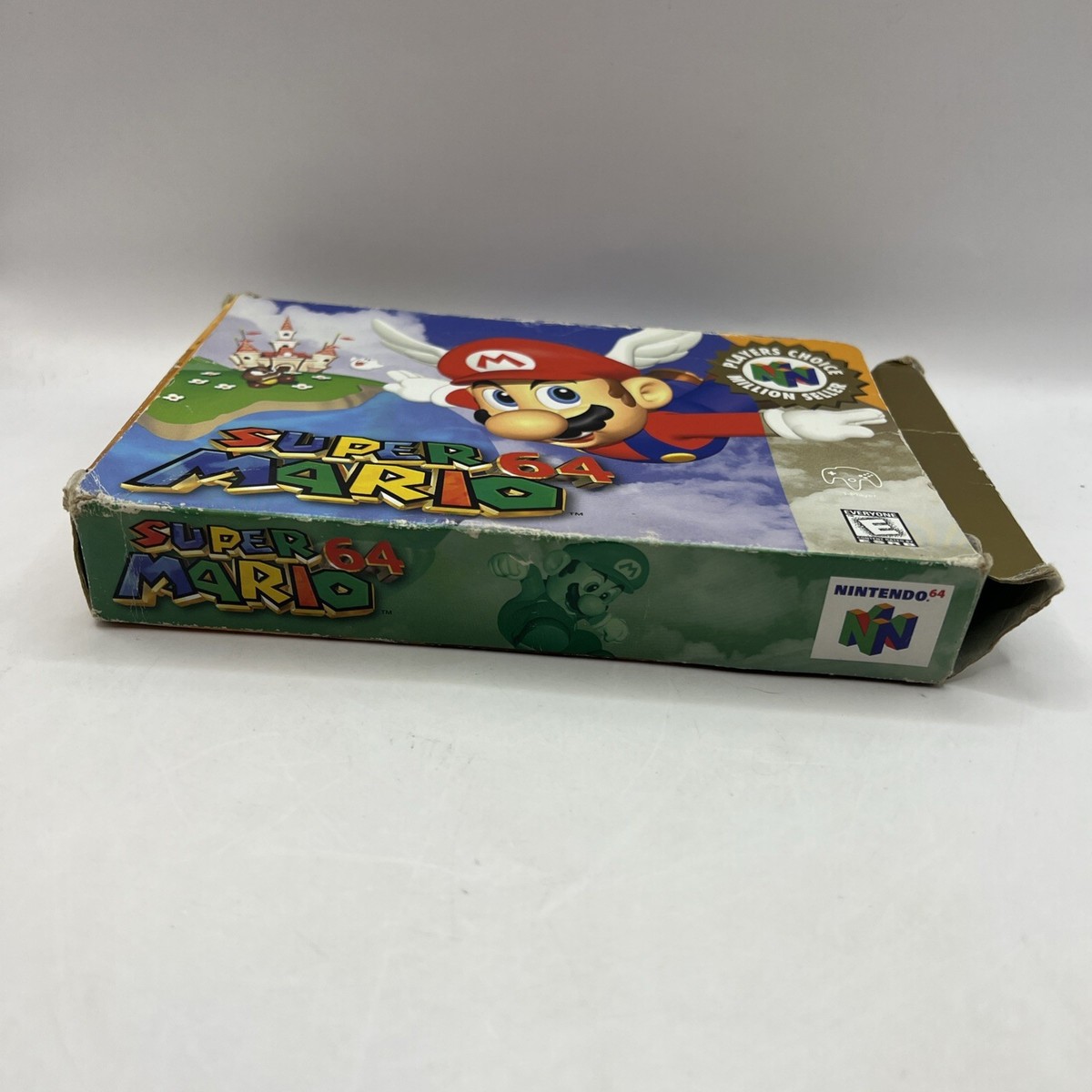 Super Mario 64 (Nintendo 64, 1998) Complete In Box Players Choice