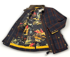 💙£229  Icon JOULES Balmoral'  BRITISH TWEED PURE WOOL FIELD COAT  - NWOT