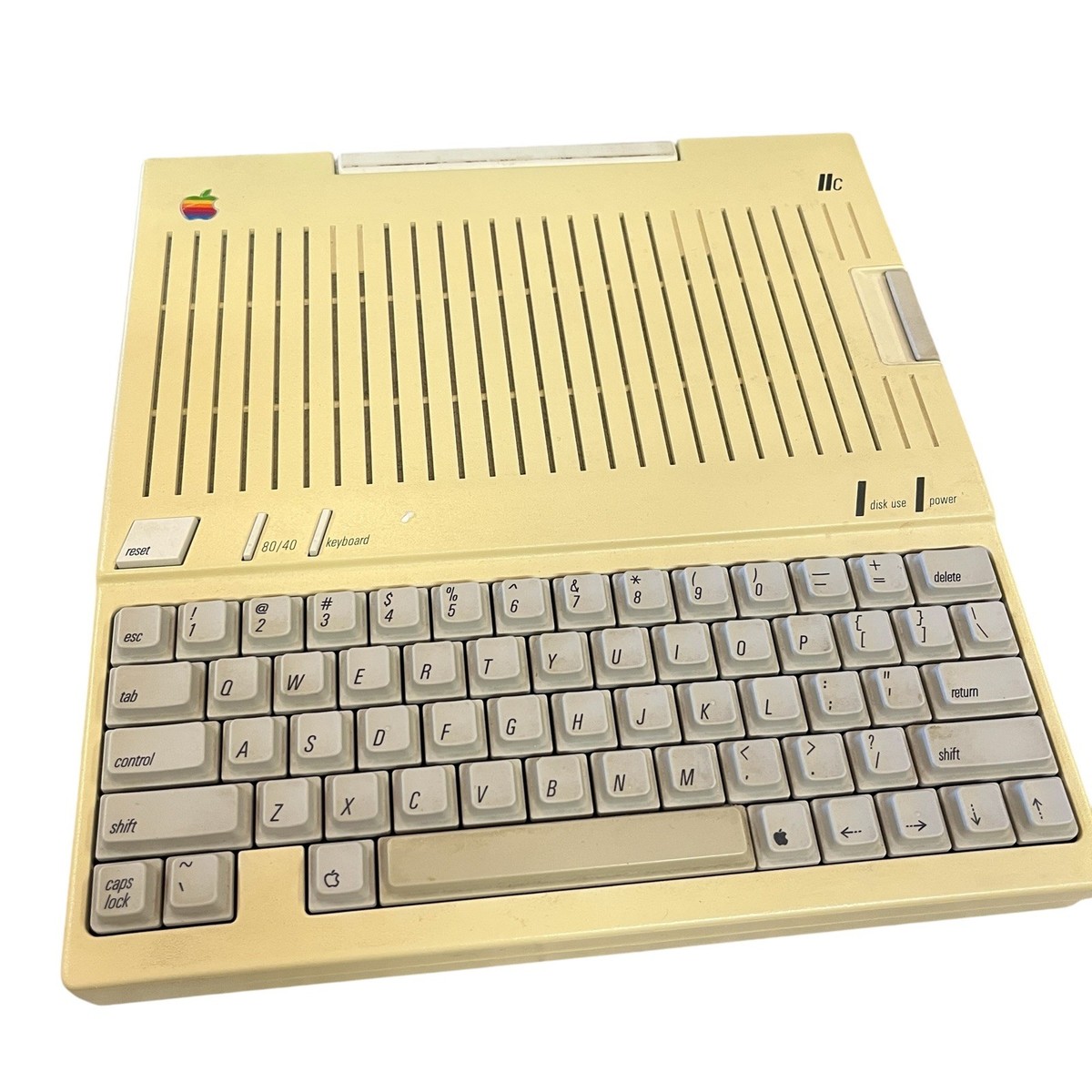 VTG Apple IIc Computer Model A2S4100 Monitor Image Writer Apple